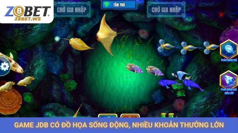 Bắn cá JDB Z8bet | Săn rồng vàng, nổ hũ jackpot cực lớn 1 Tìm hiểu nhà phát hành bắn cá JDB tại Z8bet