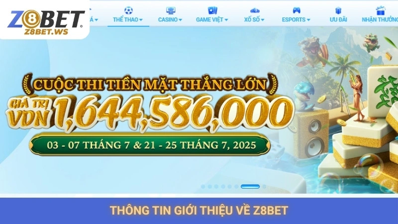 Giới Thiệu 1 Thông tin giới thiệu về Z8bet