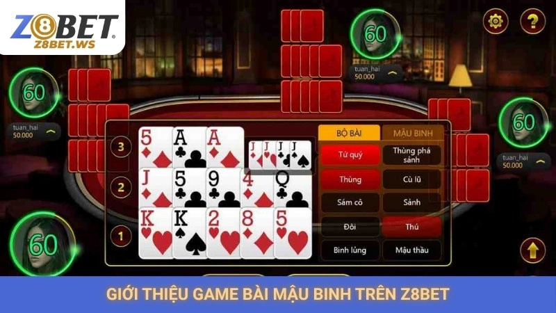 Mậu binh online Z8bet | Hướng dẫn binh xập xám từ A-Z 1 Giới thiệu game bài mậu binh trên Z8bet