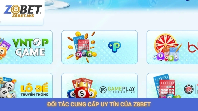Đối tác cung cấp uy tín của Z8bet